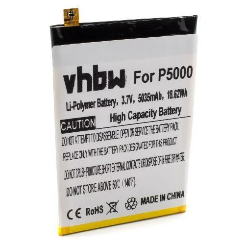 VHBW Baterija za Elephone P5000, 5035 mAh