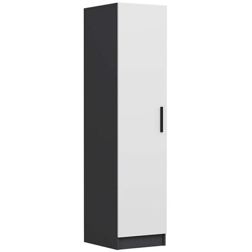 Hanah home minar kale - 8673 whiteanthracite wardrobe Slike