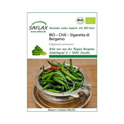 Saflax Bio čili “Sigaretta di Bergamo” Cene