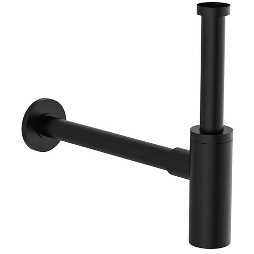 Svijet kupaonica Sifon za umivalnik Korfu (1 &frac14;&Prime;, Premer: 32 mm, Črna) Cene
