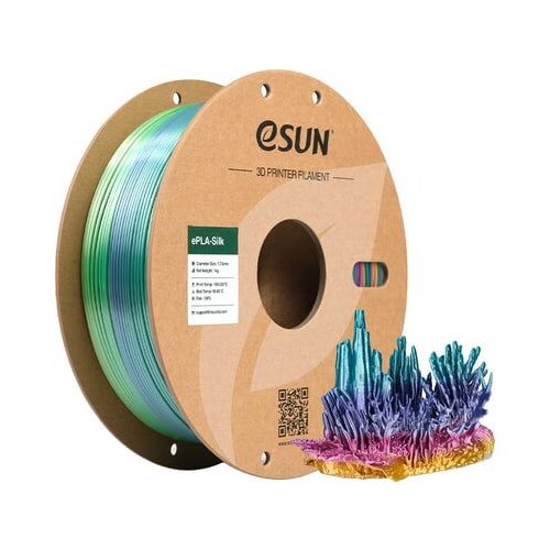 eSUN ePLA-Silk Rainbow Coral Cene