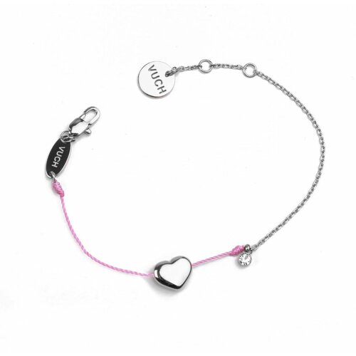 Shiny Heart Pink Bracelet Cene
