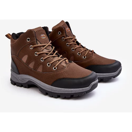 Kesi Men's Classic Trekking Shoes Brown Gometti