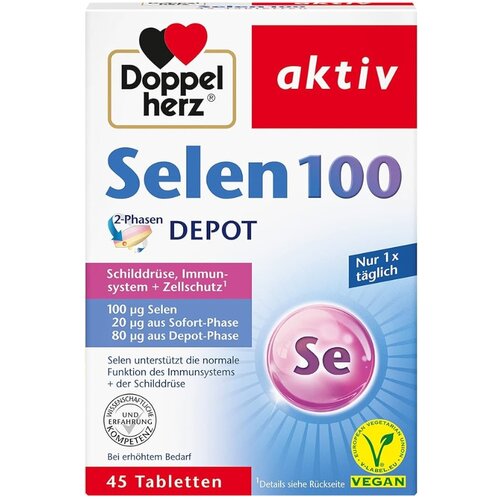 Doppelherz selen 100 2-fazni, 45 tableta Cene
