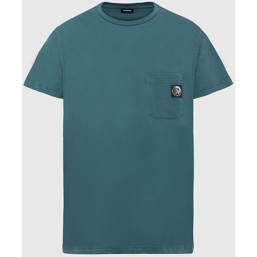 Diesel T-shirt - TWORKYMOHI TSHIRT green Slike