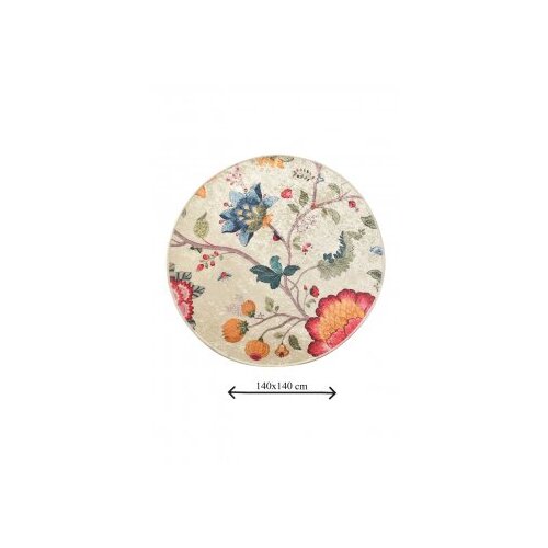Chilai kopalni&amp;scaron;ka preproga circle vintage flower, &amp;oslash; 140 cm Slike