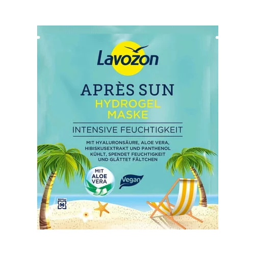 LAVOZON Après sun hydrogel maska