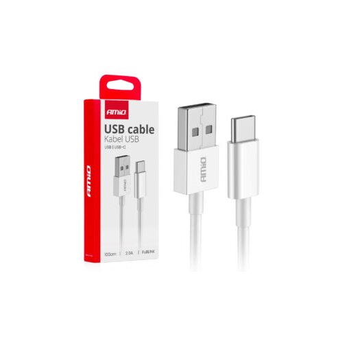 Kabal ZA TELEFON C-USB 2A 100cm AMIO Cene
