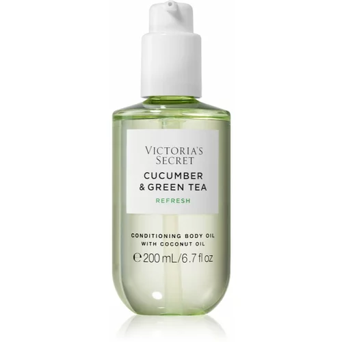 Victoria's Secret Cucumber & Green Tea olje za telo za ženske 200 ml