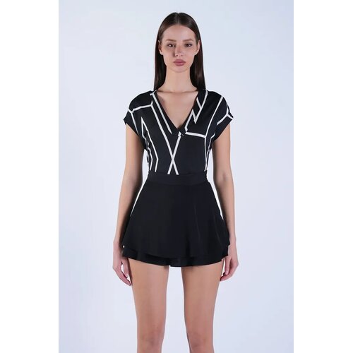 Trend Alacati Stili Ženska bluza Alc-X15092, Crna Cene