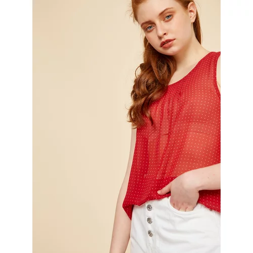 ZOOT.lab ZooT Tina Red Spotted Blouse