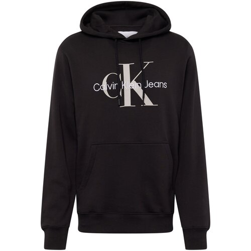 Calvin Klein Jeans MEN&amp;#039;S BLACK ZIPLESS SWEATSHIRT Slike