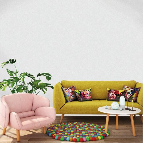 Wallxpert vinilna tapeta loure, bela, 106 cm x 10,05 m Slike