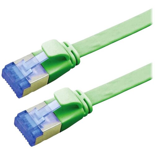Value 21992145 RJ45 omrežni kabel\, Patch kabel CAT 6a F/UTP 5.00 m zelena 1 kos, (20630838) Cene