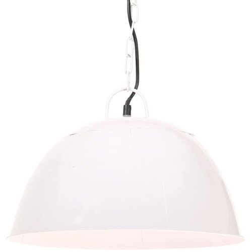 vidaXL Industrijska viseća svjetiljka 25 W bijela okrugla 41 cm E27 Cijene