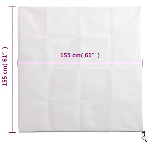  Navlake za biljke od flisa s patentom 10 kom 70 g/m&amp;sup2; 1,55x1,55m Slike