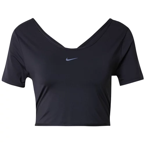 Nike Tehnička sportska majica 'ONE CLASSIC' svijetloplava / crna