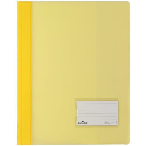 Durable mapa DURALUX, DIN A4, rumena-prosojna, (21652245) Slike