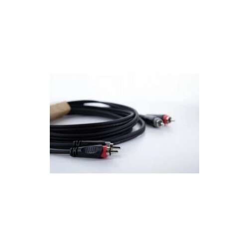 Cordial 14837 utičnica / Cinch audio priključni kabel [2x muški cinch konektor - 2x muški cinch konektor] 3 m crna PVC o Cijene