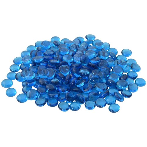 Stakleni nugget 17-19 mm Nebo plava Stakl Slike
