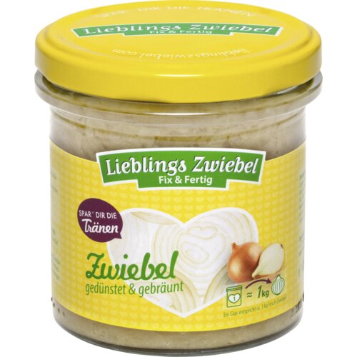 LieblingsZwiebel Dušena čebula - 280 g Cene
