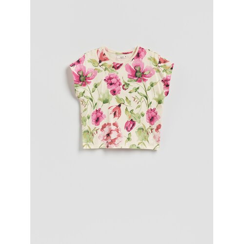 Reserved Majica kratkih raglan rukava - &scaron;aren Cijene