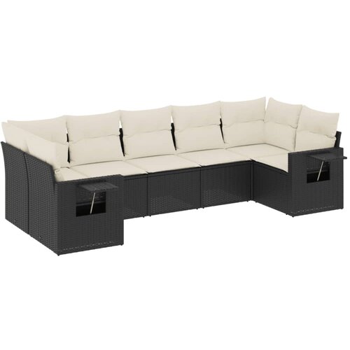  7-dijelni set vrtnih sofa od poliratana Slike