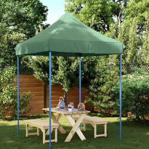 vidaXL Zložljivi pop-up šotor za zabave zelen 200x200x306 cm Cene