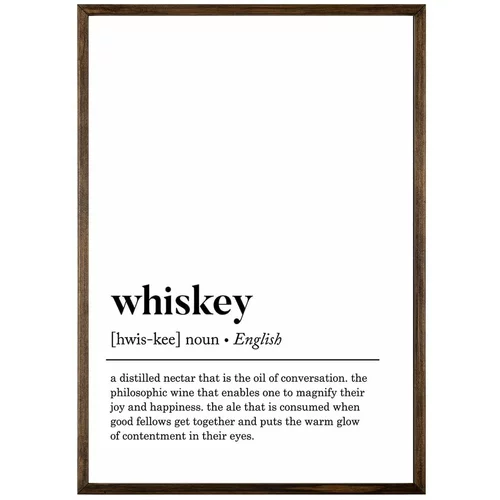 Wallity Plakat 50x70 cm Whiskey -