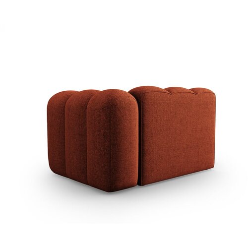 Micadoni Home opečnato oranžen modul za sedežno garnituro (desni kot) lupine Slike