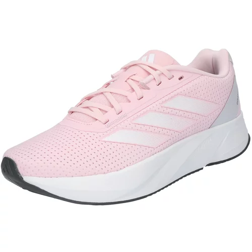 Adidas Tenisice za trčanje 'Duramo Sl' svijetlosiva / roza / bijela