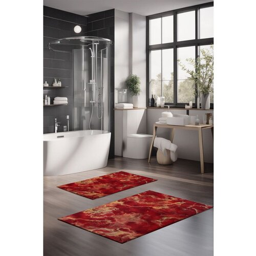  CT-5052 multicolor bathmat set (2 pieces) Cene