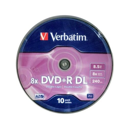 Verbatim 43666 prazni DVD 8,5 GB DVD+R DL 10 kosov Cene