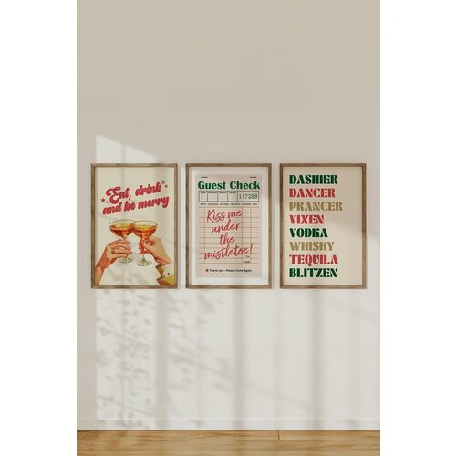 Wallity slika Ersy3Ham13, 3 dela, 33 x 48 cm Cene