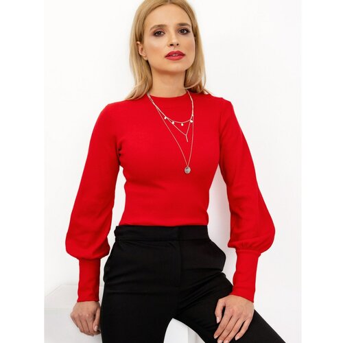Fashion Hunters Crvena bluza od RUE PARIS pamuka crna | crvena Cene