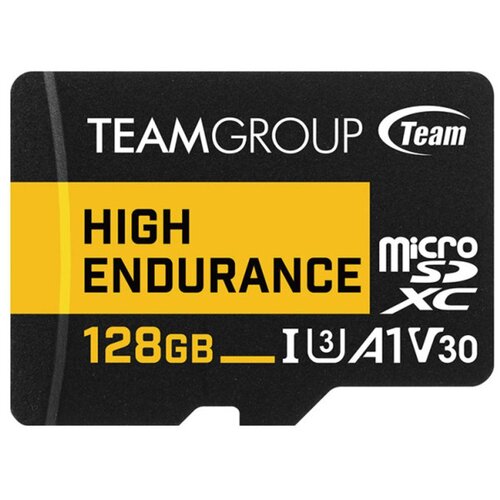 Team Group MICRO SDXC 128GB High Endurance UHS-I U3 V30,100/50MB/s, THUSDX128GIV3002 za video nadzor Cene