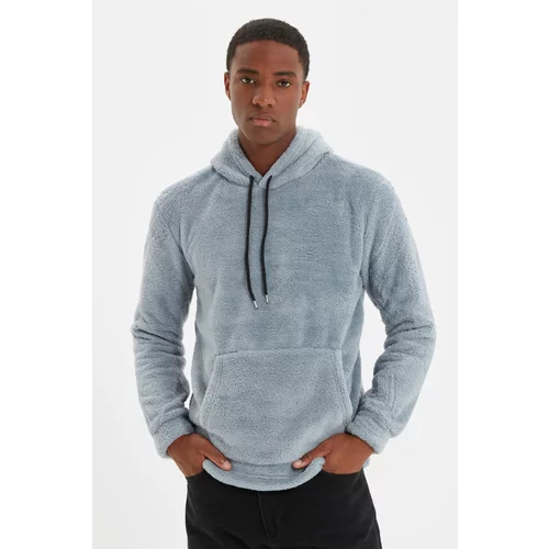 Trendyol Sweatshirt - Gray - Slim fit