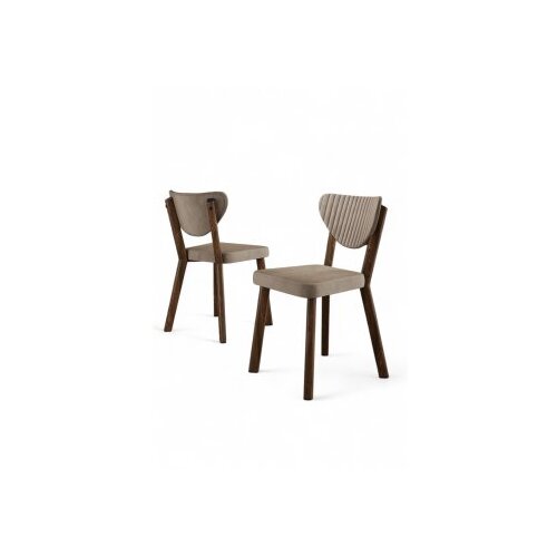 Hanah home set stolica (6 komada) arfe cappuccino brown Cene