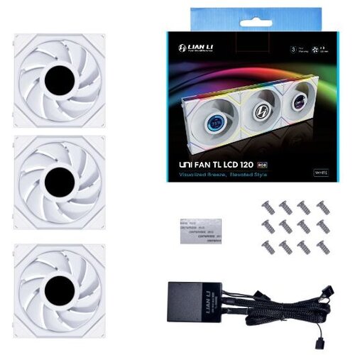 Lian Li UNI FAN TL LCD Computer case 12 cm White Cijene