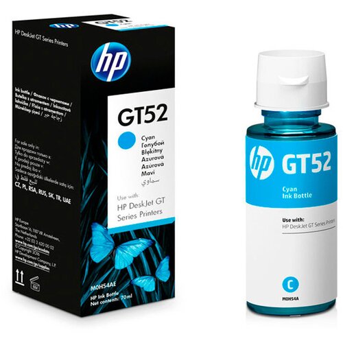 HP GT52 Original Ink Bottle Cyan Slike