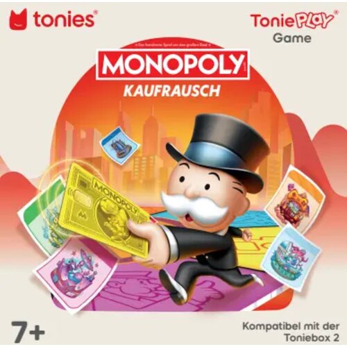 Tonies Tonieplay - Monopoly - Kaufrausch (V NEM&amp;Scaron;ČINI) - 1 kos. Slike