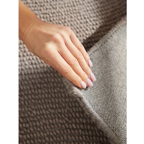 Hanse Home Sivorjav ročno tkan volnen tekač 80x300 cm Eleni Taupe &amp;ndash; Slike