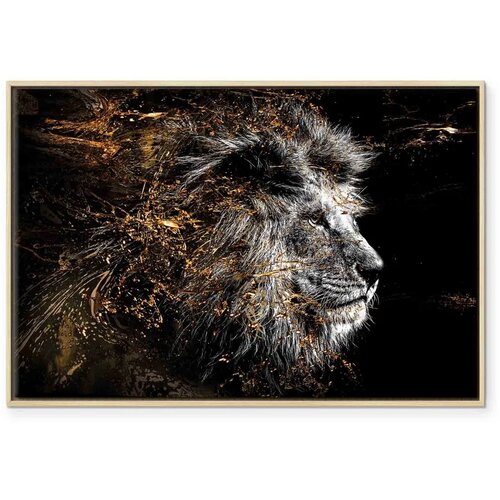 Slika - King of the Sun (1 Part) Wide 120x80 U prirodnom drvenom okviru Slike