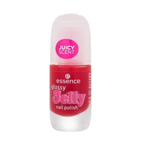 Essence Glossy Jelly lak za nohte s sadnim vonjem 8 ml Odtenek 02 candy gloss Slike