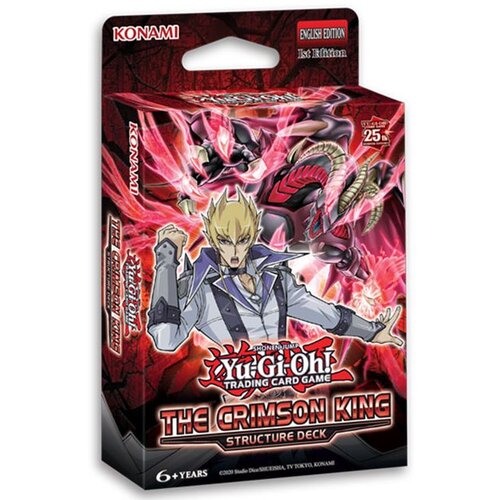 Konami Yu-Gi-Oh! TCG Structure Deck The Crimson King Display (Single Box) Slike