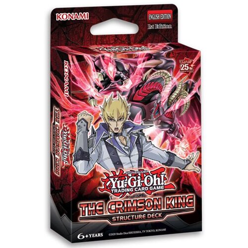 Konami YUGIOH KARTE STRUCTURE DECK: THE CRIMSON KING Cene