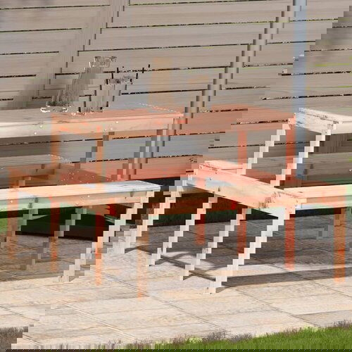 VidaXL Stol za piknik 110 x 134 x 75 cm od masivne duglazije Slike