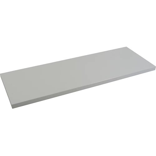 eurokraft pro Odlagalna polica za delovno mizo, širina 500 mm, svetlo sive barve RAL 7035 Cene