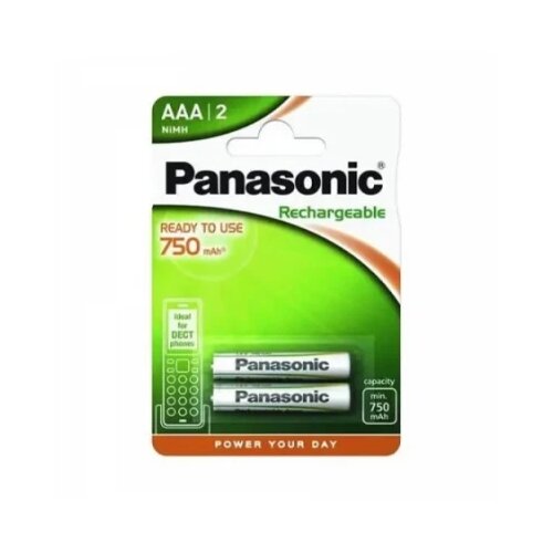 Panasonic baterije HHR-4MVE/2BD-2xAAA punjive 750mAh 2 komada Cene