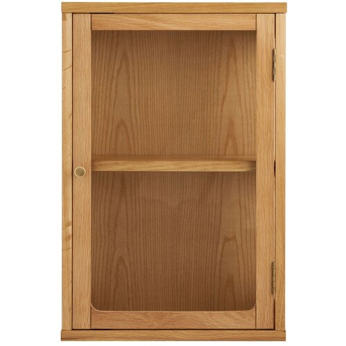 House Nordic Viseća vitrina u prirodnoj boji 40x60x20 cm Zamora &ndash; Cijene